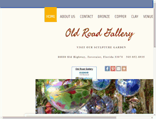 Tablet Screenshot of oldroadgallery.com